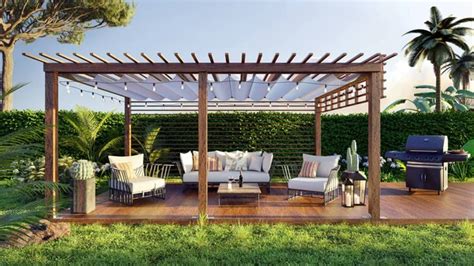 Cr Er Un Espace De D Tente Et De Loisirs Gr Ce Une Pergola Dans Votre