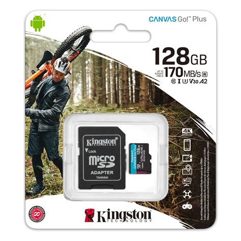 Memoria Micro Sd Gb Kingston Canvas Go Plus Uhs I U V A