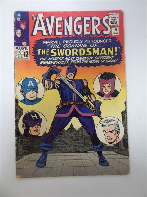 The Avengers St Appearance Of The Swordsman Gd Vg See Desc