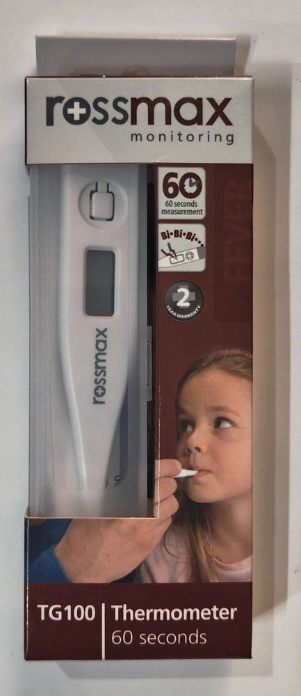 Rossmax TG100 Digital Thermometer At Rs 140 Box Medical Thermometer