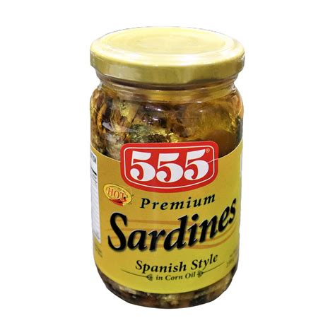 555 Sardines Spanish Style In Corn Oil 230 G Online At Best Price