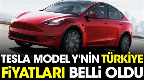 Tesla model Y nin Türkiye fiyatları açıklandı