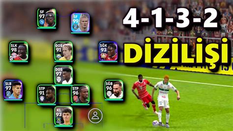 4 1 3 2 DİZİLİŞİ İLE ONLİNE MAÇLAR eFootball 2023 Mobile YouTube