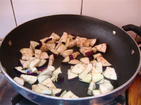 Cooking Delights: Eggplant with okra