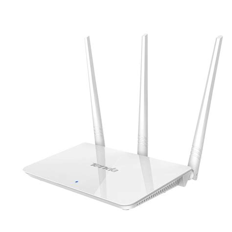 Router Inalámbrico Tenda F3 Con 4 Puertos 10 100 Y 3 Antenas De 5 Dbi