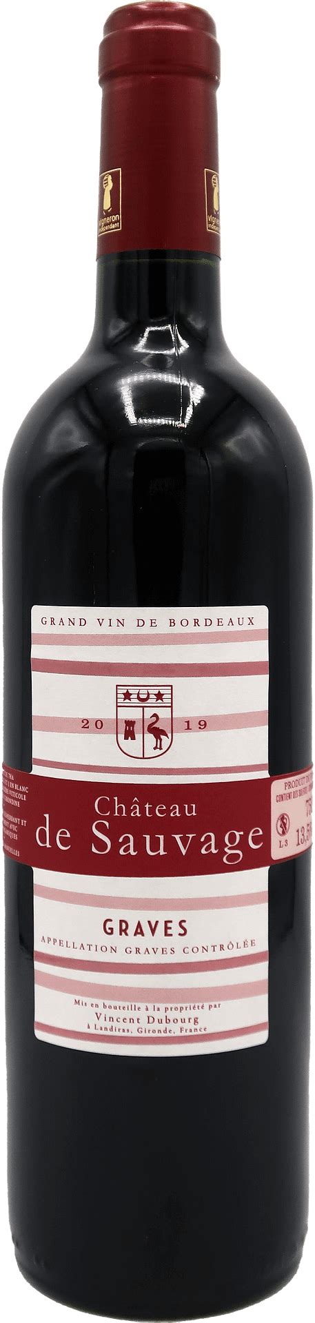 Château de Sauvage 2020 Graves Rouge 75cL Cousin Compagnie