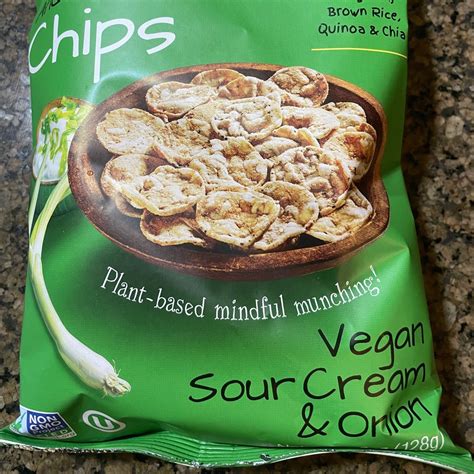 Pop Bitties Vegan Sour Cream Air Popped Ancient Grain Chips Reviews