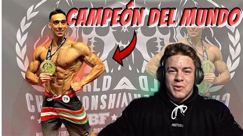 BAZMAN CAMPEÓN DEL MUNDO MUNDIAL WNBF 2021 YouTube