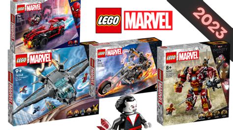 First look at LEGO Marvel 2023 sets featuring Morbius, Ghost Rider ...