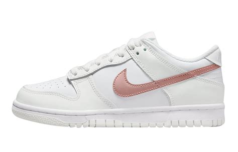 Nike Dunk Low GS White Pink - Jan 2022 - DH9765-100 - KicksOnFire.com