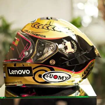 Suomy Sr Gp Carbon Helmet Pecco World Champion Gold