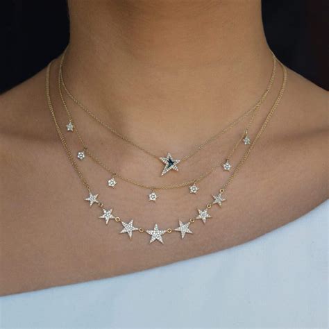 Diamond Stars Necklace | BE LOVED Jewelry