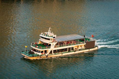 A Cruise Ship on the Jialing River, a Tributary of the Yangtze River. Editorial Stock Photo ...