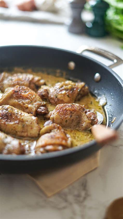 Poulet à la normande Les Pépites de Noisette