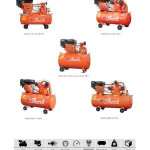 Jual Ori Kompressor Angin Kompresor Udara Shark 1 Pk 1 Hp Mesin Bensin