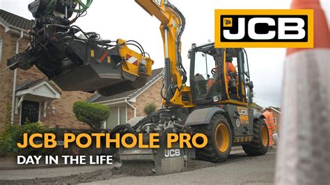 A Day In The Life Of The Jcb Pothole Pro Youtube