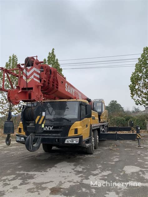 Sany Sany Stc Used Hydraulic Ton Mounted Truck Crane Mobile Crane