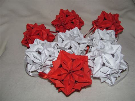 To Co Kocham♥: Kolejne bombki origami
