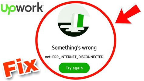 Upwork Freelancer App Something Went Wrong Problem Solve Youtube