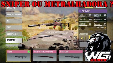 Melhor Classe E Perks Para Usar Na Arma Sks No Battle Royale Call Of