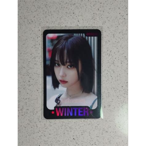 Pc Karina Giselle Winter Ningning Aespa Pink Christmas Drama Trading