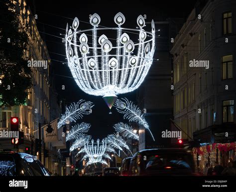 New Bond Street christmas lights Stock Photo - Alamy