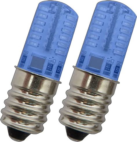 2x St E14 LED Lamp 1 5 2 0 Watt Blauw Licht Voor De Koelkast Lampen En