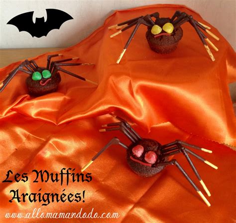 Recette Facile pour Halloweenn Les Muffins Araignées Vidéo Allo