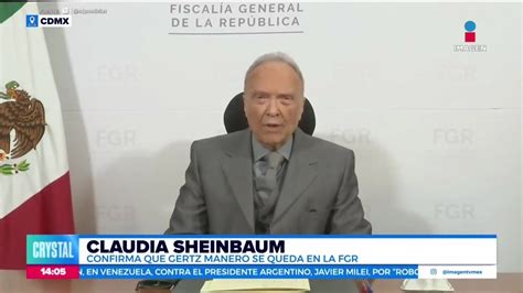 Gertz Manero se queda al frente de la Fiscalía General de República