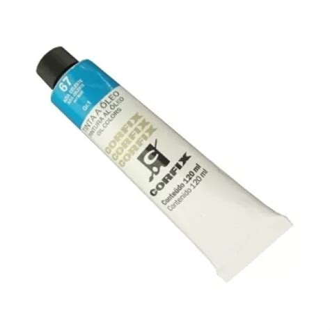 Corfix Tinta A Oleo 120ml Cor Do Óleo Azul Celeste 67 MercadoLivre