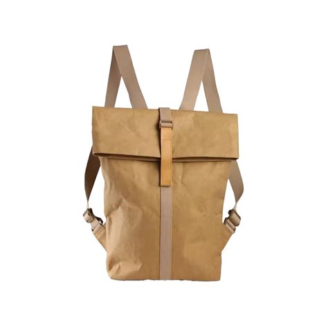 eco friendly kraft paper travel backpack rj singer international