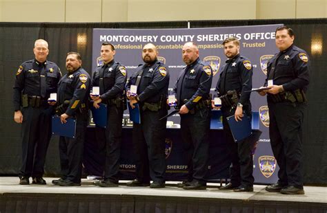 Montgomery County Sheriffs Office Holds Fall 2022 Promotion And Awards