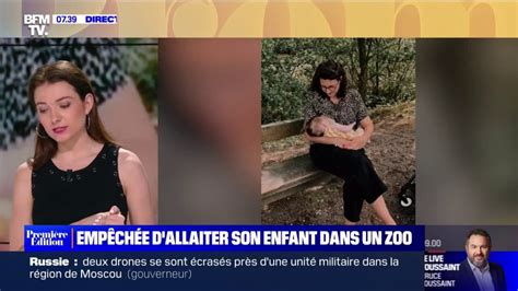 Le choix de Marie Une mère empêchée d allaiter en public au zoo de Lille