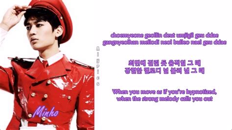 SHINee Everybody Rom Han Eng Lyrics Color Picture Coded YouTube