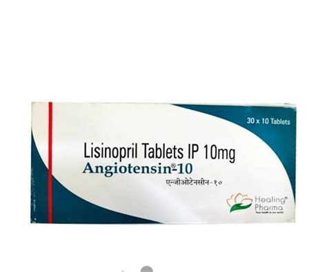 Lisinopril 10mg Tablets At Rs 70stripe Alkapuri Vadodara Id