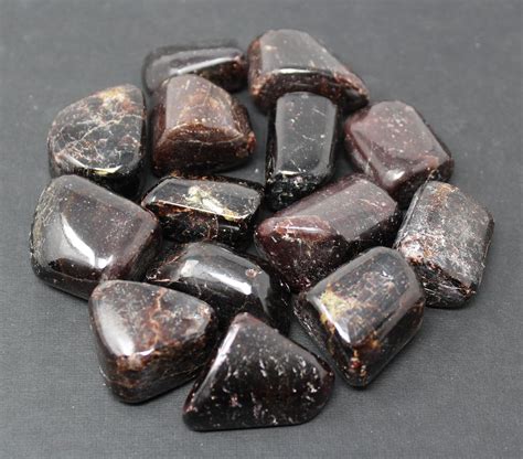 Garnet Tumbled Stones Choose How Many Pieces Premium Quality A Grade