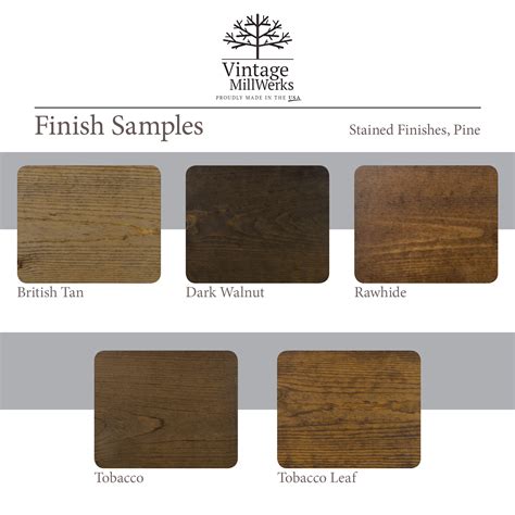 Wood Finish Samples Eco Friendly Finish Samples