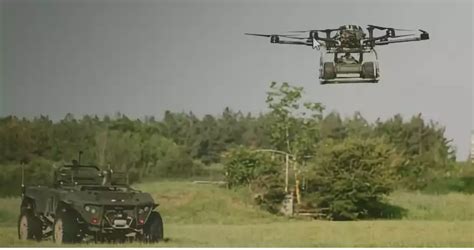 Eurosatory Thales Lance Sa Solution Opendrobotics Avec L Aide De