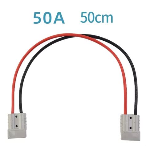 VERSATILE DOUBLE HEAD Battery Charging Connector Kit 50A 600V Easy To