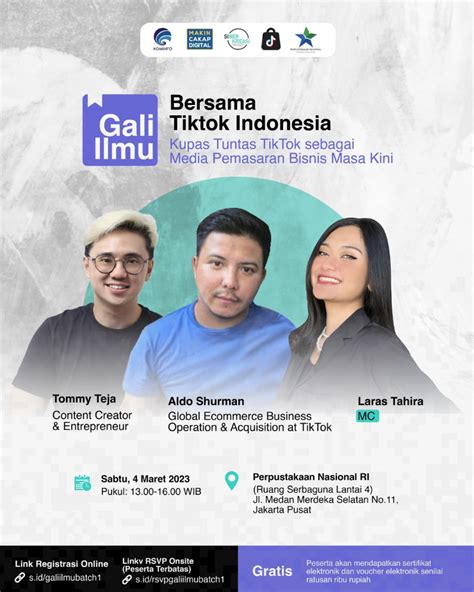 Gali Ilmu Bersama TikTok Indonesia Kupas Tuntas TikTok Sebagai Media