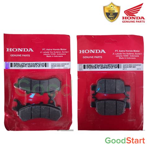 Honda Pcx Cbs Brake Pads Front Rear Lazada Ph