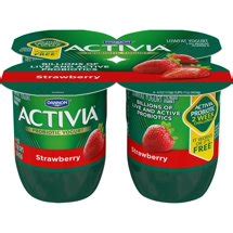 Dannon Activia Probiotic Yogurt Strawberry Ct