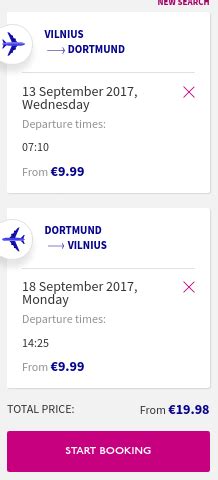 Direct Flights From Vilnius To Dortmund Germany For Both Ways