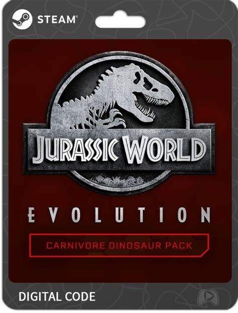 Jurassic World Evolution Carnivore Dinosaur Pack Dlc Dlc Steam Digital For Windows