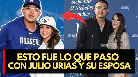 Esto Fue Lo Sucedido Con Julio Urias L Golpeo A Su Bella Esposa YouTube