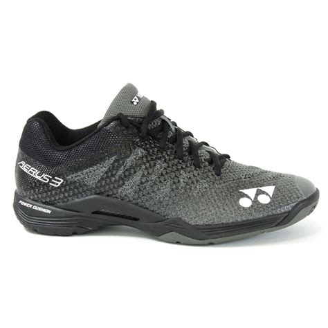 Yonex Power Cushion Aerus 3 Mens Badminton Shoes Black All Mens Shoes Mens Shoes Direct