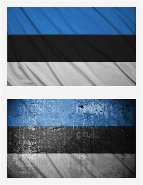 Premium Photo Flags Of Estonia