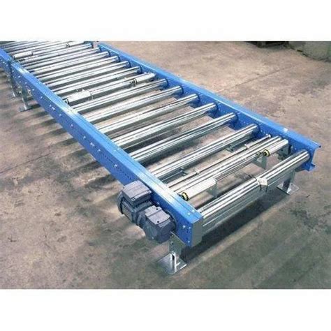 RJS Engineering Stainless Steel Chain Driven Roller Conveyor Material