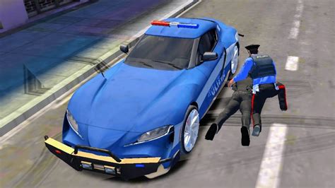 Police Sim 2022 Cop Simulator Toyota Supra Police Car Arrest Criminal