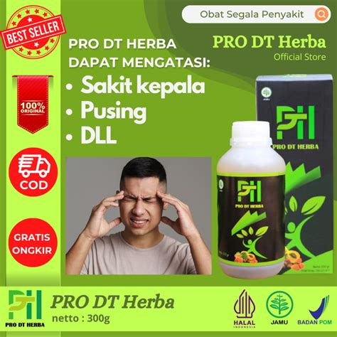 Jual Obat Sakit Kepala Menahun Pusing Terus Menerus Migrain Obat